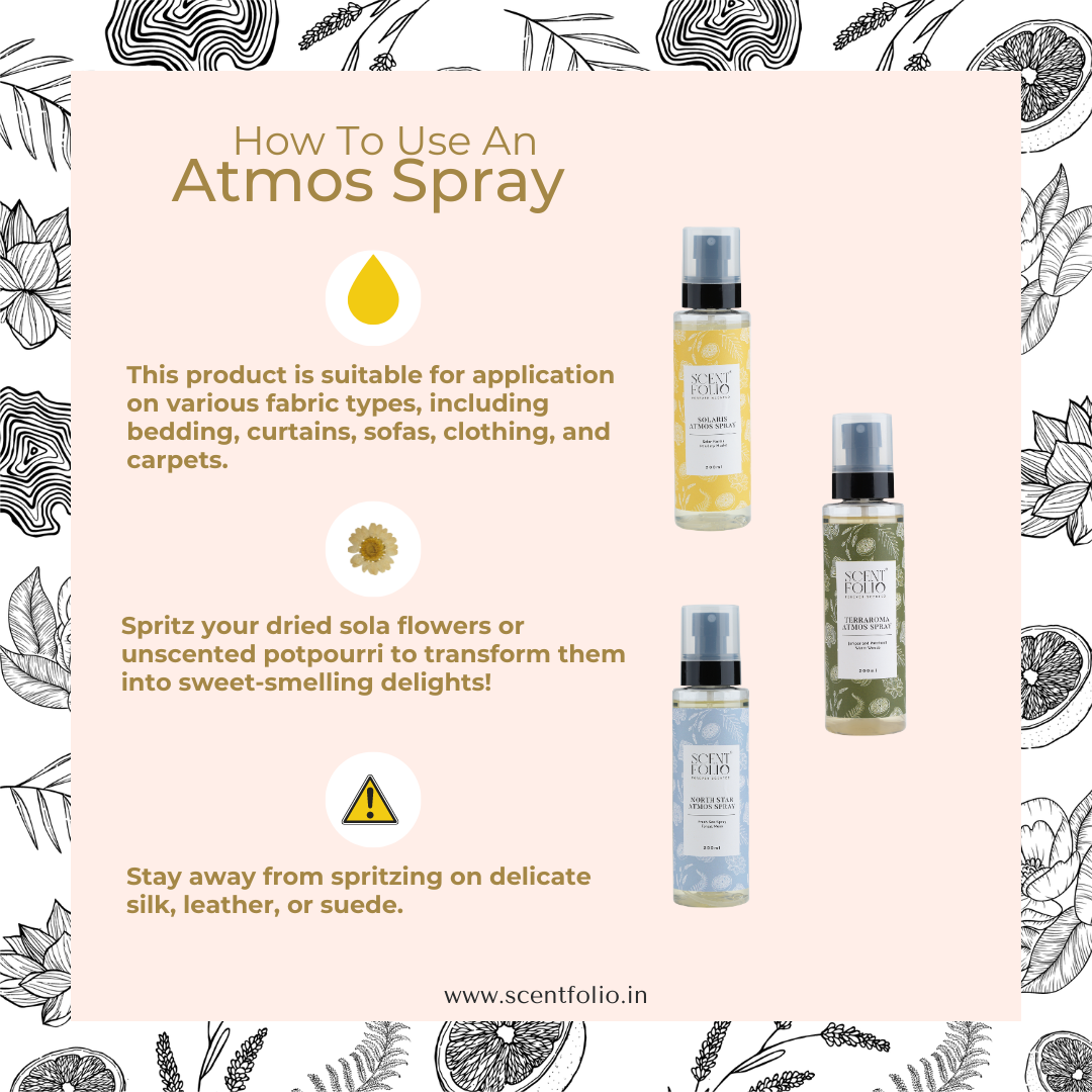SOLARIS AROMA ATMOS SPRAY & REED DIFFUSER