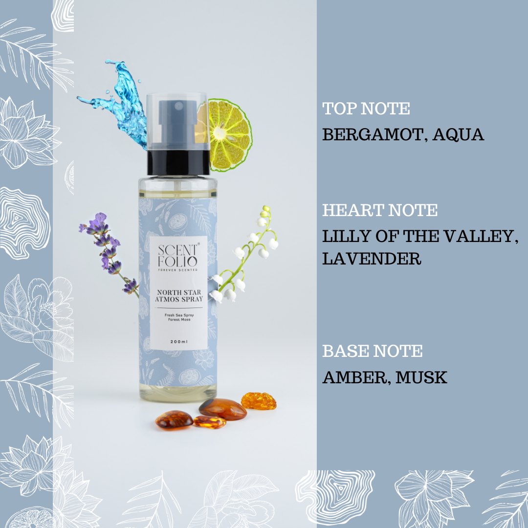 NORTH STAR AROMA ATMOS SPRAY & REED DIFFUSER