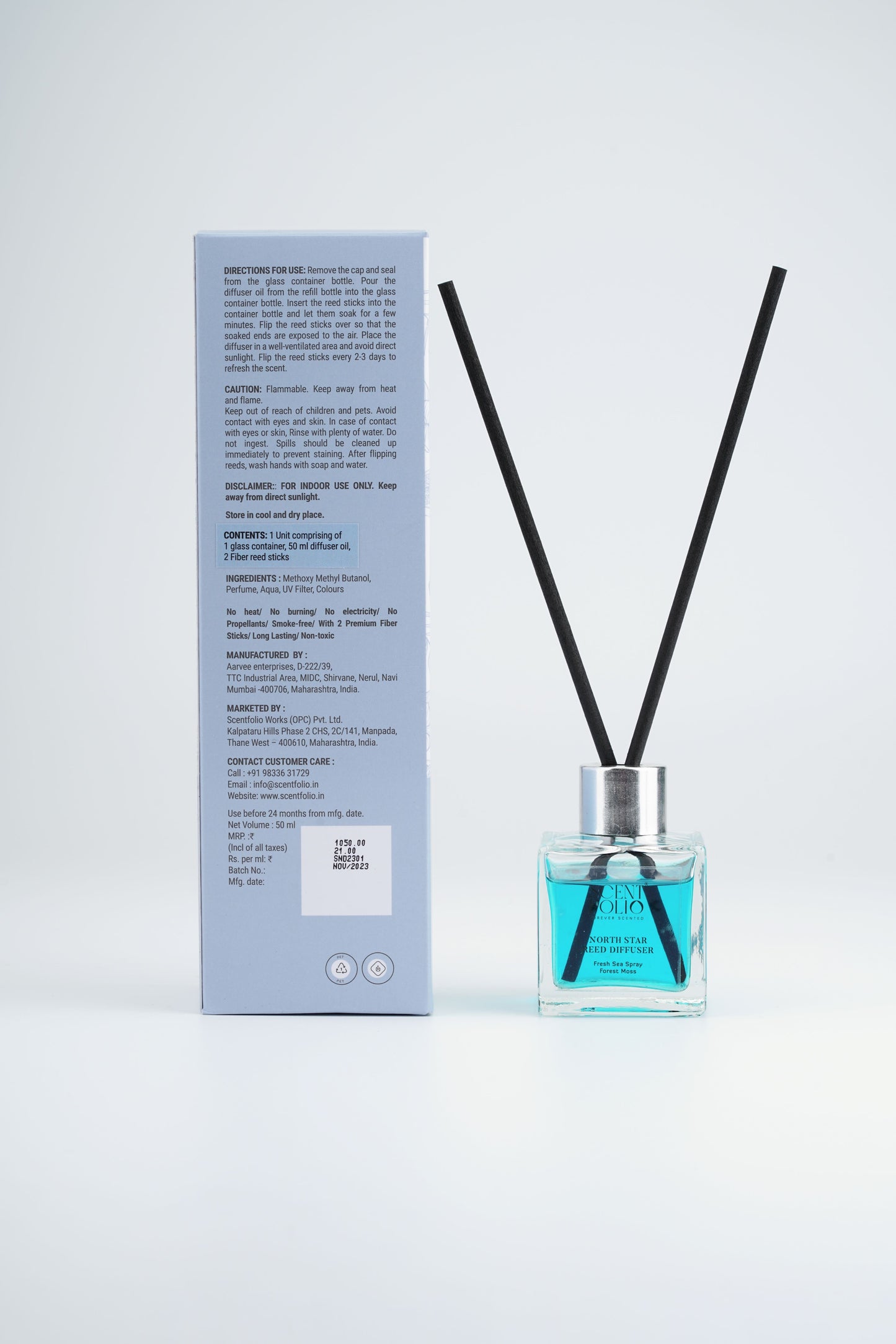 NORTH STAR AROMA ATMOS SPRAY & REED DIFFUSER