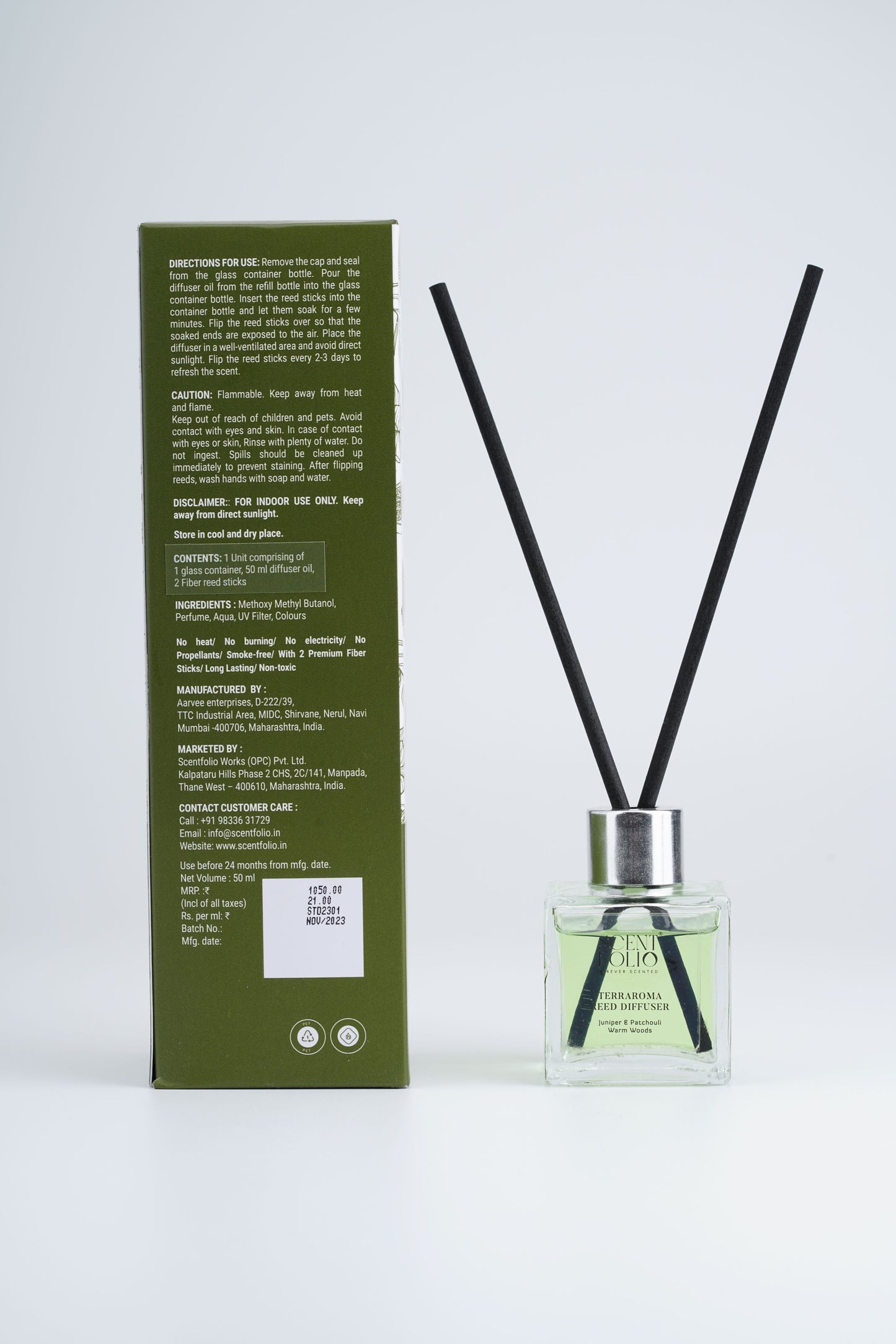 TERRAROMA AROMA REED DIFFUSER